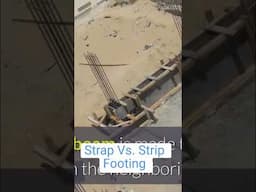 Strap Vs. Strip Footing