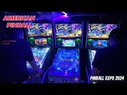 Doing My Patriotic Duty In Visiting The American Pinball Booth, Pinball Expo 2020