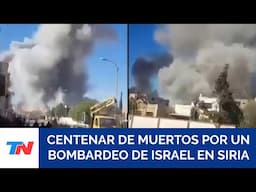 GUERRA: Al menos 92 muertos en bombardeos israelíes en ciudad siria de Palmira, según nuevo balance