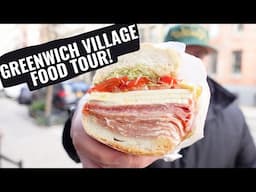 Greenwich Village, NYC Food Tour! Support Local Restaurants!