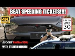 Tesla Model X - Beat Speeding Tickets with Escort Stealth Defense EXPLAINED!