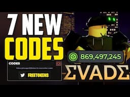 *NEW* ALL WORKING CODES FOR EVADE IN 2024! ROBLOX EVADE CODES