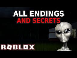 ALL ENDINGS AND SECRET LOCATIONS! | Roblox the Graveyard Experience