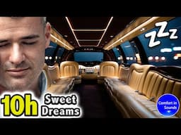 FALL ASLEEP INSTANTLY inside THIS Limousine |Car Air Conditioner Whe Noise to Sleep or Study