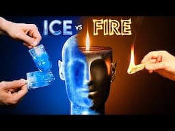 ASMR 🧊 ICE vs. FIRE 🔥 Which One Makes You Tingle?! Hot & Cold Triggers for Deep Sleep [No Talking]