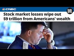 $9 trillion lost from Americans’ wealth 📉🤦🏽‍♂️ Why you should invest NOW  | RECESSION UPDATE