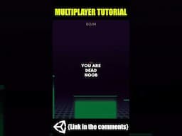 NEW Unity Multiplayer Tutorial (Photon Fusion) #gamdev #unitymultiplayer #unity2d