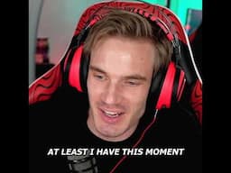 Pewdiepie on his GREATEST MOMENT in life 🥰 #Shorts