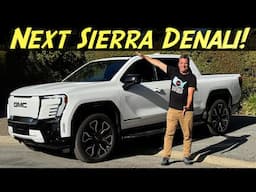 The 2025 GMC Sierra EV Denali Is Now Cheaper & Can Tow More!