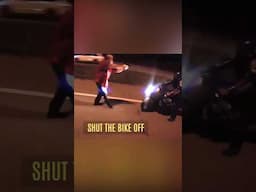 Can an Off Duty Cop Do THIS?  #shortvideo #shorts #bikers