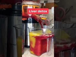 LIVER DETOX JUICE #youtubeshorts #ginger #shorts #mango #beetroot #juice #recipe #detox #liver