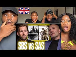 REACTION TO: What's the Difference Between British SBS and SAS?