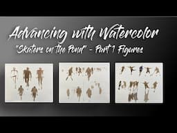 Advancing with Watercolor:  Skaters Frog Pond  a Drill