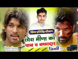 #New_song।।छोरा मीणा का पाव च वफादार जिगरी।।#harisingh dholan।।#meena_ji_song।।