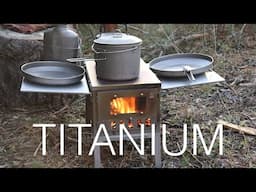 SilverAnt Outdoors New Titanium Hot Tent Stove and Cookware!