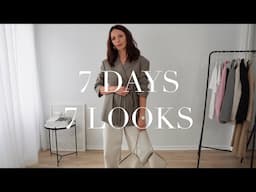 7 days 7 looks. End of summer