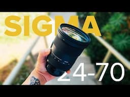 SIGMA 24-70mm F2.8! THE ONLY SONY LENS YOU NEED // (Tamron 28-75mm Comparison)