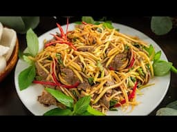 Biến Tấu Gỏi Bò Sốt Thái Ngon Nhức Nách, Thử Là Ghiền, Cách Làm Ai Cũng Mê ! Thai Beef Salad