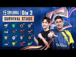 [ES] 2024 PMGC League | Fase de Supervivencia Día 3 | PUBG MOBILE Global Championship