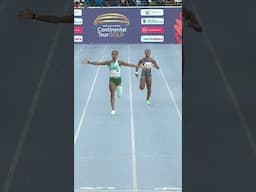 Sha'Carri Richardson shuts it down and celebrates early in Nairobi 😮‍💨 #running #sprint #usa