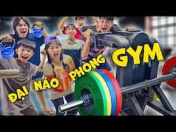 Hằng Hóng Hớt Thử Thách Người Cuối Cùng Còn Tập GYM - Đại Náo Phòng Gym!