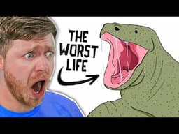 Why it‘s TERRIBLE to be BORN as a KOMODO DRAGON! (Reaction)