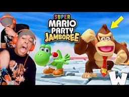 I CAN'T STAND THIS DUDE!! [SUPER MARIO PARTY JAMBOREE] [MINIGAMES - 01]