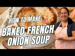 Baked French Onion Soup #recipes #soup #souprecipe