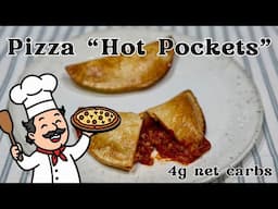 Keto Friendly Pizza "Hot Pocket" - Just 4g Net Carbs Each!