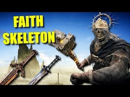 The SPOOKY FAITH SKELETON BUILD | Elden Ring DLC