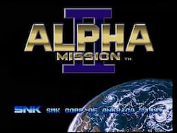 Neo Geo CD Longplay [012] Alpha Mission II