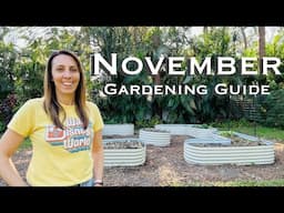 November Garden Guide: The Ultimate Guide to Florida Gardening