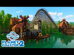 Planet Coaster 2 - Viking Wooden Coaster - Primrose Forest Episode 2