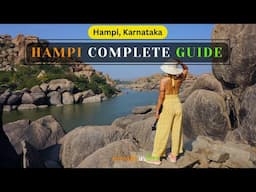 HAMPI COMPLETE GUIDE | How to reach | Where to stay| Where to eat | How to commute | nomads in love