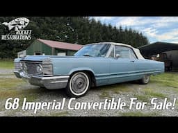 68 Imperial Convertible For Sale! 20 Feet Of PURE Luxury!