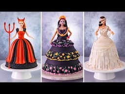 🎃👻 Halloween Doll Cakes Ideas for 2024 👻🎃