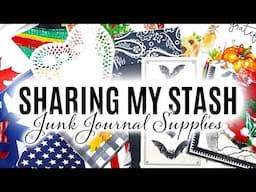 LET'S BUILD YOUR JUNK JOURNAL Supply Stash for the New Project