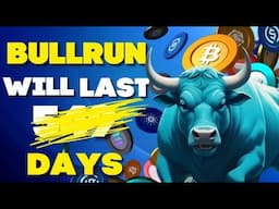 This is EXACTLY When Bitcoin & Altcoin Bull Markets End (DO NOT MISS)