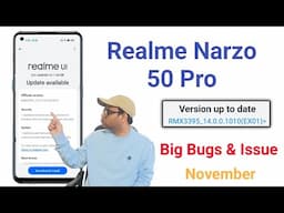 Realme narzo 50 pro new update version 14.0.0.1010 | new software version rollout narzo 50 pro