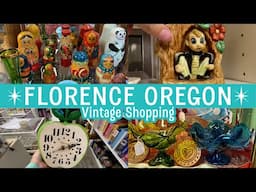 Battle of the Antique Malls in Florence, Oregon! The Oregon Thrift-cation continues!