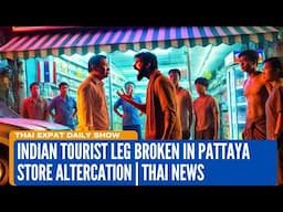 Pattaya Store Altercation Leaves Indian Tourist with Broken Leg! | Thai News