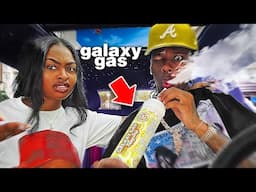 SMOKING GALAXY GAS IN FRONT OF KHIA