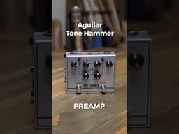 The New Aguilar Tone Hammer Preamp Pedal #travisdykes #bass #review #aguilar