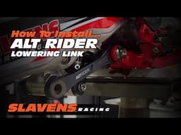 How to Install - AltRider Lowering Links