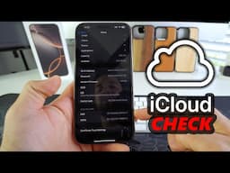 How To Check iCloud LOCK Status on iPhone 16 Pro Max