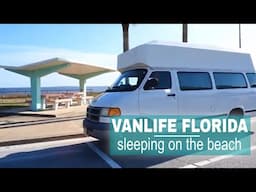 Camping on the BEACH in the FLORIDA PANHANDLE // Vanlife USA Road Trip-Ep.12