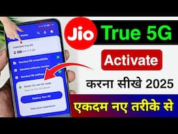 Unlimited Jio 5G Activate Kaise Kare | How To Activate Jio True 5G Data | Jio 5g Setting Kaise Kare