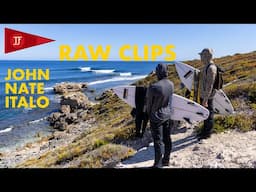 Raw clips, full session - Italo, Nate, John John