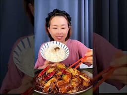 SPICY 🌶️ STIR FRIED NOODLES 🍜 WITH VEGETABLES 🥗 | ASMR | MUKBANG |