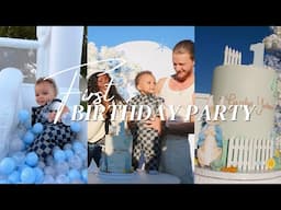 MY SON FIRST BIRTHDAY! WEEKLY VLOG | Shalom Blac